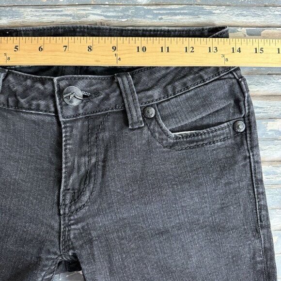 Miss Me JPD10035k-4 Womens Basic Low Rise Skinny Jeans in Black Sz 28 - Picture 6 of 12